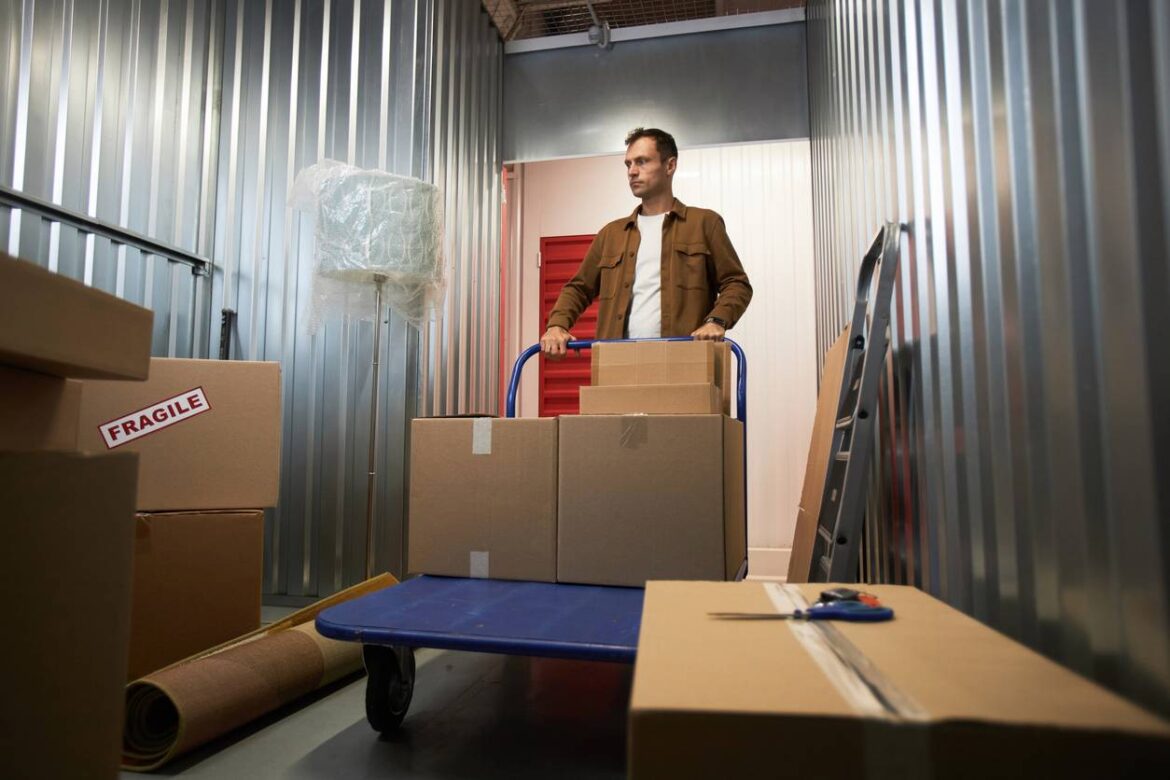 Garde-meuble sécurisé box de stockage