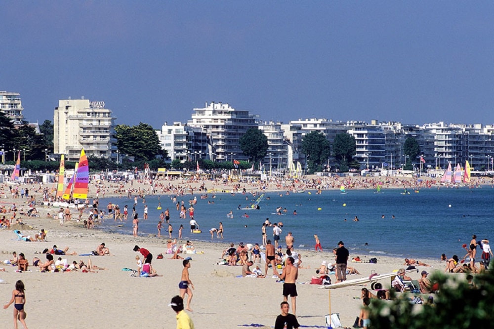 de la baule comme ville côtière