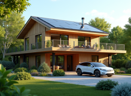 Les caractéristiques d’une maison moderne en bois écologique